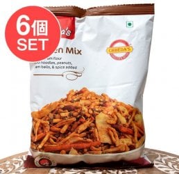 【6個セット】インドで定番のお菓子ナムキン - Golden Mix 170g【Chhedas】(SET-FOOD-894)