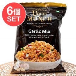【6個セット】スパイシーヌードルスナック - Udupi Munch Garlic Mix 170g【Udupi】