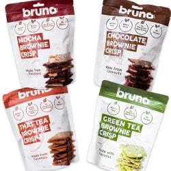 【コンプリートセット】【bruno snack】ブルーノスナック・クリスピーブラウニー タイティ・チョコ・モカ・グリーンティー(SET-FOOD-942)