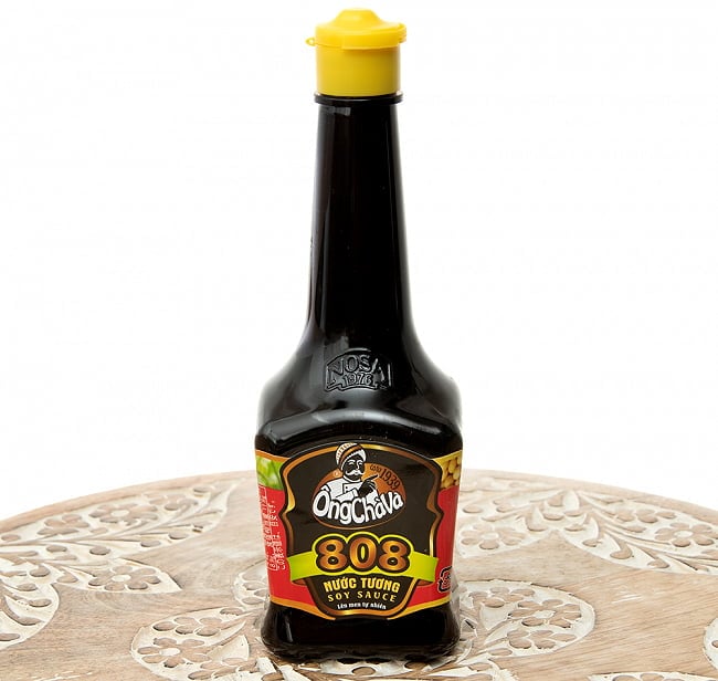 オンチャバ 808 ソイソース 200ml - ベトナムの醤油[OngChava]の写真醤油,オンチャバ,ベトナム料理,ベトナム,醤油,フォー,生春巻き