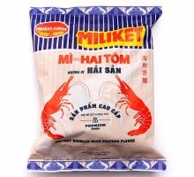 ミリケット プレミアム インスタント ヌードル シーフード(野菜・わかめ入り)75g