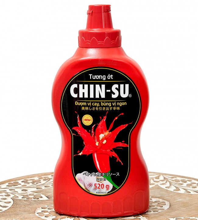 チンスー チリソース 520g [Chin Su]の写真Chin-SU,チリソース,唐辛子,チリ,ベトナム料理,ベトナム