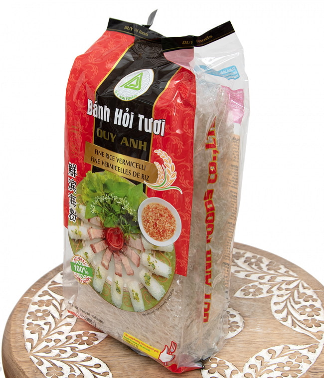 バンホイ Banh Hoi ベトナムビーフン/越南米粉　網型 400g 2 - 斜めから