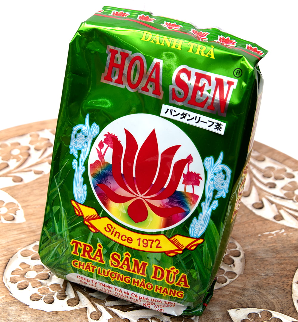 DANH TRA ベトナム料理 パンダンリーフ茶 HOA SEN 70g (DANH TRA) 蓮茶 茶葉タイプ ベトナム食品 ベトナム食材 ベトナム 