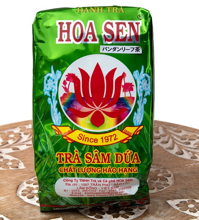 パンダンリーフ茶 - HOA SEN 70g 【DANH TRA】の写真