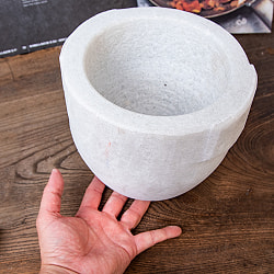 ベトナムの ストーン スパイスグラインダー 外径19cm 6kg - サブ4