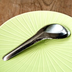 ベトナムのステンレス れんげ13.5cm シンプル - サブ5