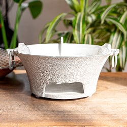 一生使えるベトナムの七輪 ヌンタンホア グリル台 炭火台 直径約22.5cm - サブ3