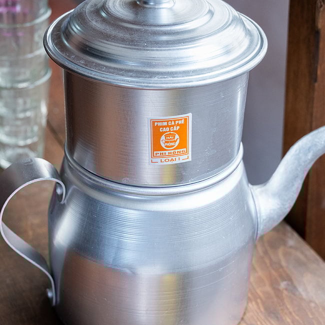 〔容量:約1400ml〕大きなカフェサイズ ベトナムコーヒーメイカー フィルターコーヒー 4 - 拡大写真です