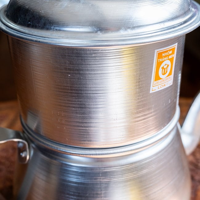 〔容量:約2400ml〕大きなカフェサイズ ベトナムコーヒーメイカー フィルターコーヒー 8 - 拡大写真です