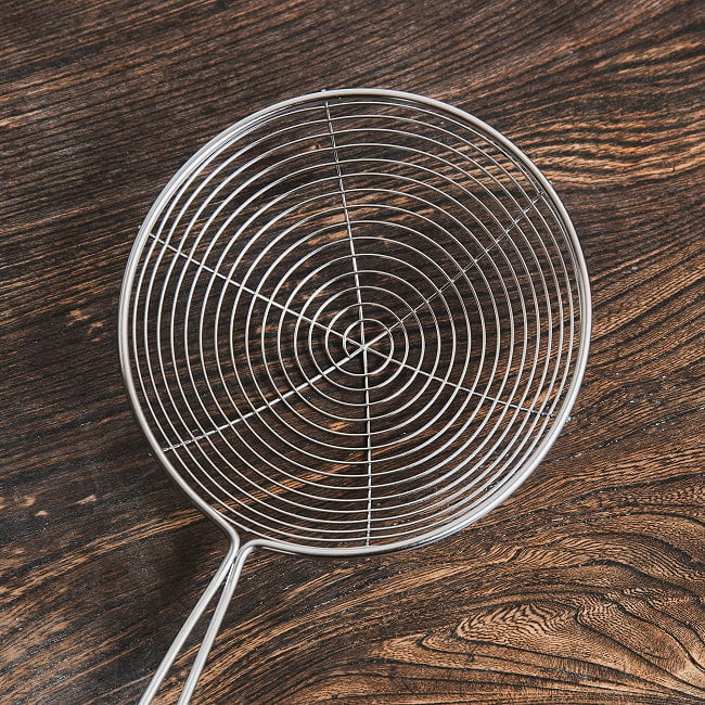 ベトナムの麺すくい(浅型)フォーやブンなどの湯切りに 3 - 拡大写真です