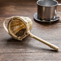 ベトナムの竹製 茶こし