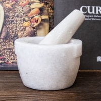 ベトナムの 大理石 スパイスグラインダー 外径13cm 2.4kg(VN-TBLWR-97)