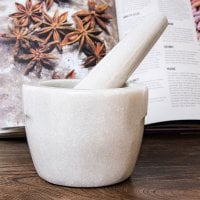 ベトナムの 大理石 スパイスグラインダー 外径14cm 3.2kg(VN-TBLWR-98)