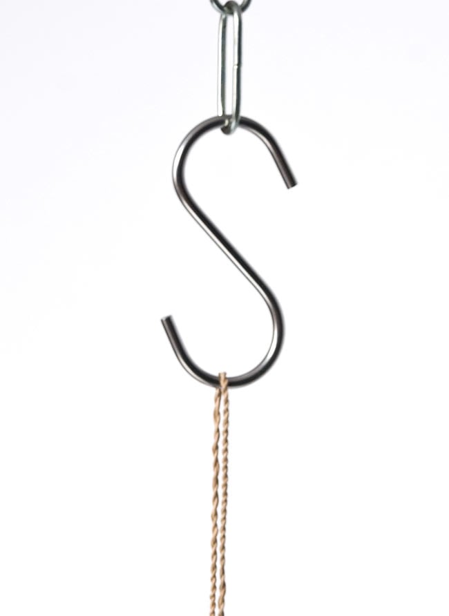 バリ島のハンガーチャイム 【アソート】 5 - フックや画鋲で簡単に引っ掛けられます。