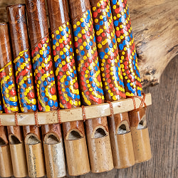ナチュラルな竹製 バリ島のサンポーニャ｜アンデスの音色を奏でる手作りパンフルート・民族楽器 - サブ3
