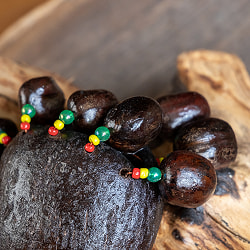 木の実が奏でる優しい音色のシェイカー｜バリ島の手作りパーカッション・ゴムの木の実が響くナチュラル楽器 - サブ4