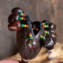 木の実が奏でる優しい音色のシェイカー｜バリ島の手作りパーカッション・ゴムの木の実が響くナチュラル楽器 - サブ5