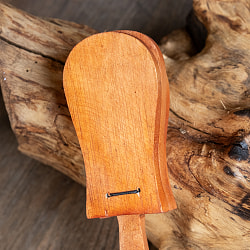 振るとバチバチ音が鳴る　木製クラッパー バリ島の打楽器｜手作り・ドットペイント装飾・天然素材の民族楽器 - サブ3