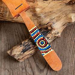 振るとバチバチ音が鳴る　木製クラッパー バリ島の打楽器｜手作り・ドットペイント装飾・天然素材の民族楽器 - サブ4