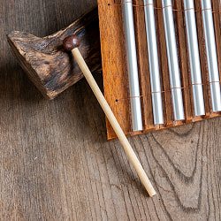澄んだ音色 アルミ鉄琴｜空洞パイプが奏でるシンプルサウンド 楽器・エナジーチャイム風パーカッション - サブ5