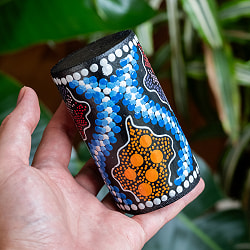 音の変化が楽しいドットペイント シェイカー｜バリ島の手作り民族楽器・ナチュラル素材のリズムパーカッション - サブ2