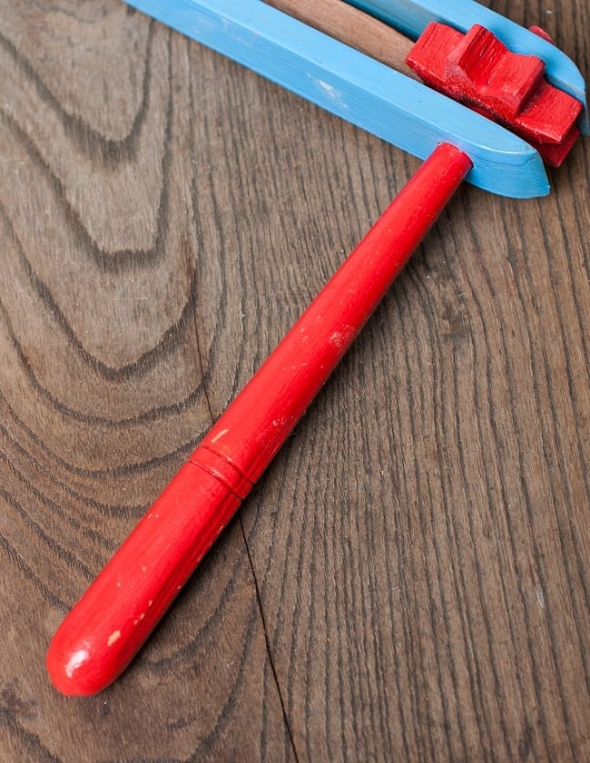 ロータリーパーカッション 【ペイント】の商品写真 4枚目 持ちての部分の様子です。