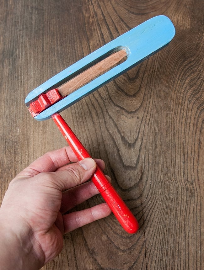 ロータリーパーカッション 【ペイント】の商品写真 5枚目 手に取るとこれくらいの大きさです。