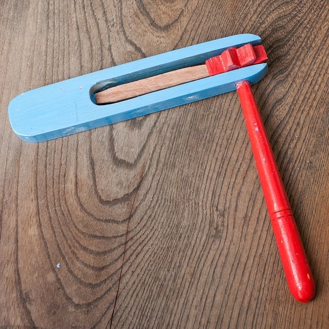 ロータリーパーカッション 【ペイント】の商品写真 1枚目 ハンドペイントされた可愛らしいパーカッションです。