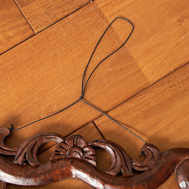 バリ島のハンガーチャイム【22cm×30cm】 5 - S字フックなどでかんたんに吊り下げることができます。