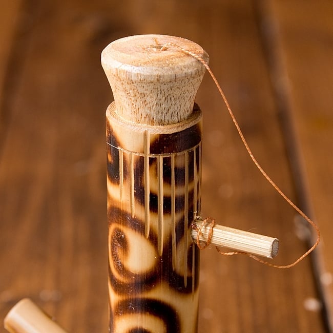 小鳥のさえずり笛 水を入れて鳴らすバードホイッスル 2 - この上部から水を入れます