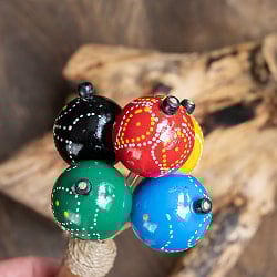 カラフルシェイカー 軽くて鳴らしやすい シャカシャカ優しい音色 - サブ5