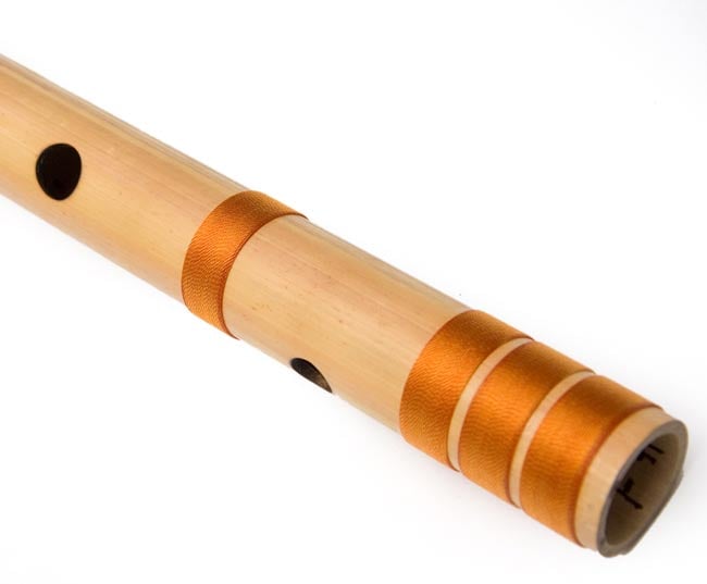 高品質コンサート用バンスリ(BASS F#管)の商品写真 2枚目 下方部