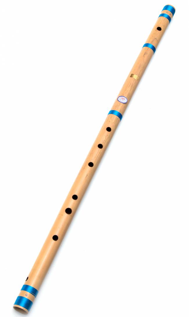 バンスリ(BASS C管)の写真1枚目です。全体写真ですバンスリ,Bansli,インド 管楽器,管楽器,民族楽器