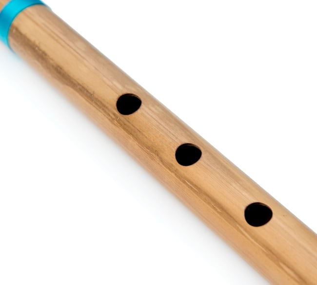 高品質コンサート用バンスリ(BASS F管) 3 - 一部分を拡大しました