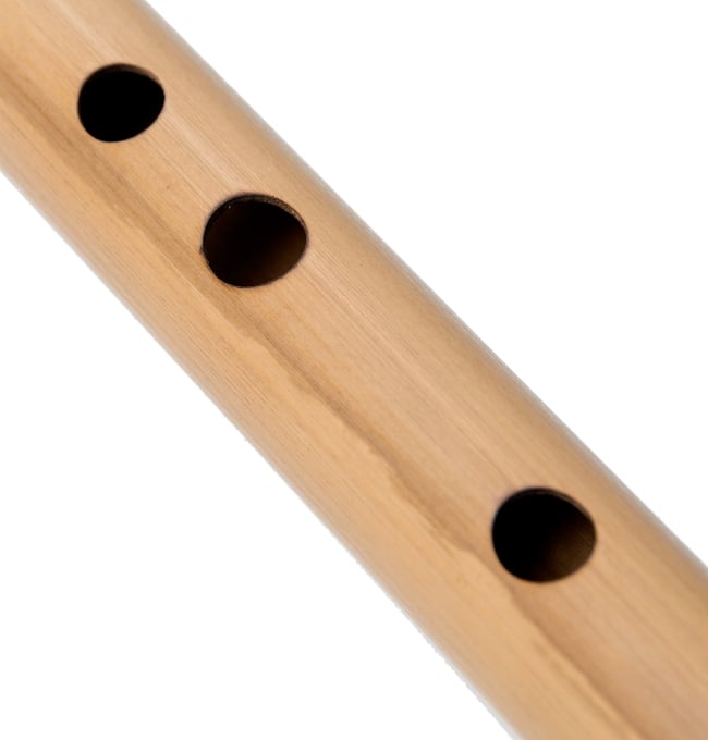 高品質コンサート用バンスリ(BASS F管) 4 - 一部分を拡大しました