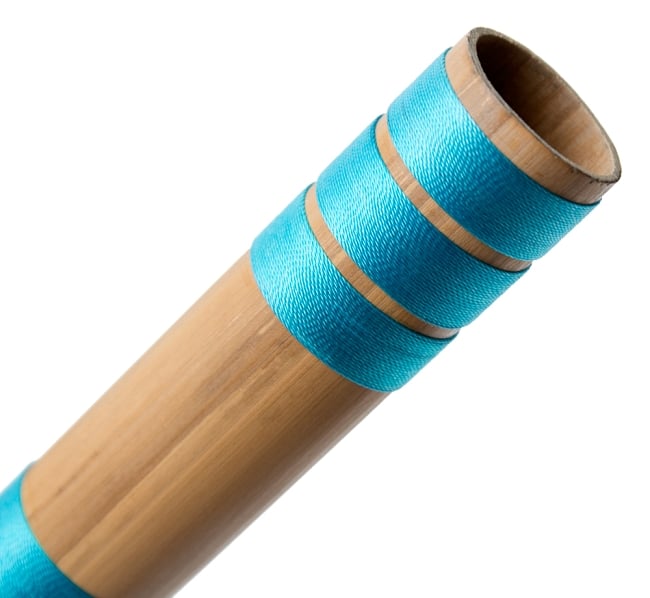 高品質コンサート用バンスリ(BASS F管) 5 - 一部分を拡大しました