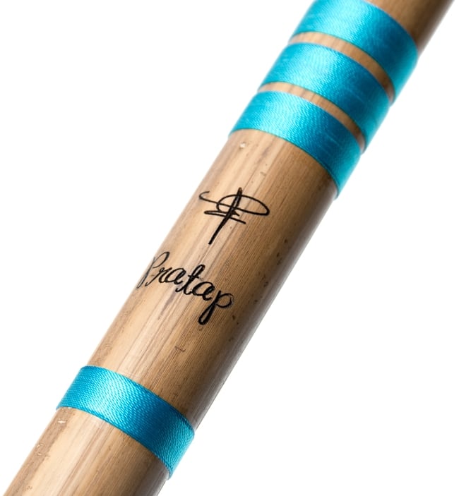 高品質コンサート用バンスリ(BASS F管) 6 - 一部分を拡大しました