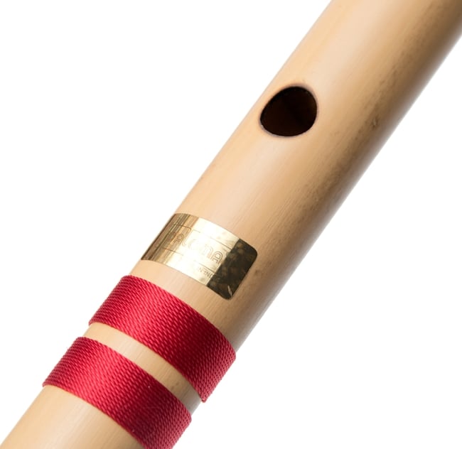 高品質コンサート用バンスリ(BASS G管) 5 - 一部分を拡大しました