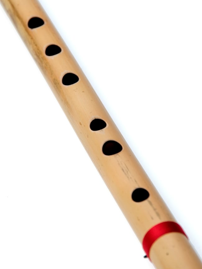 高品質コンサート用バンスリ(BASS A管) 4 - 一部分を拡大しました