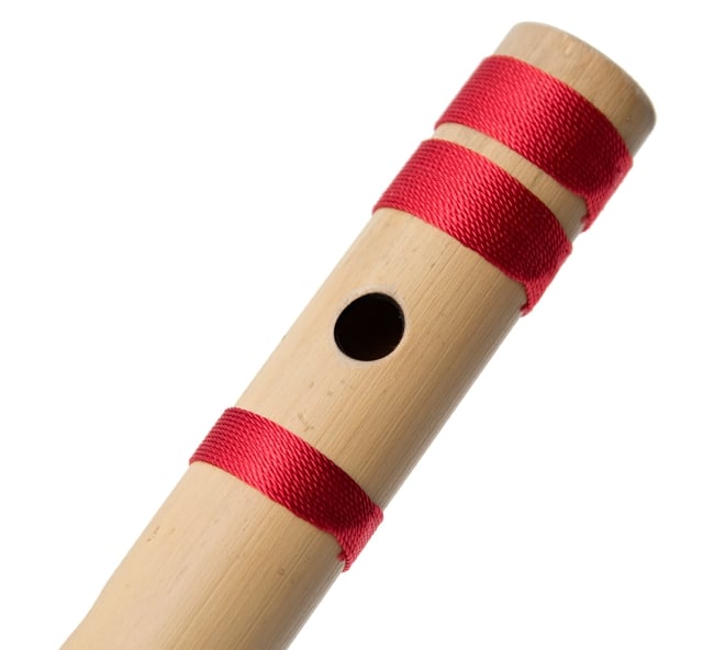 高品質コンサート用バンスリ(BASS A管) 5 - 一部分を拡大しました