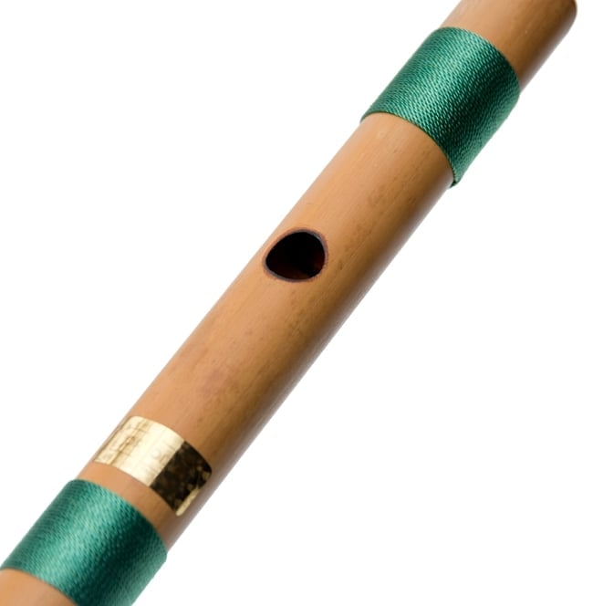 高品質コンサート用バンスリ(BASS A#管) 6 - 一部分を拡大しました