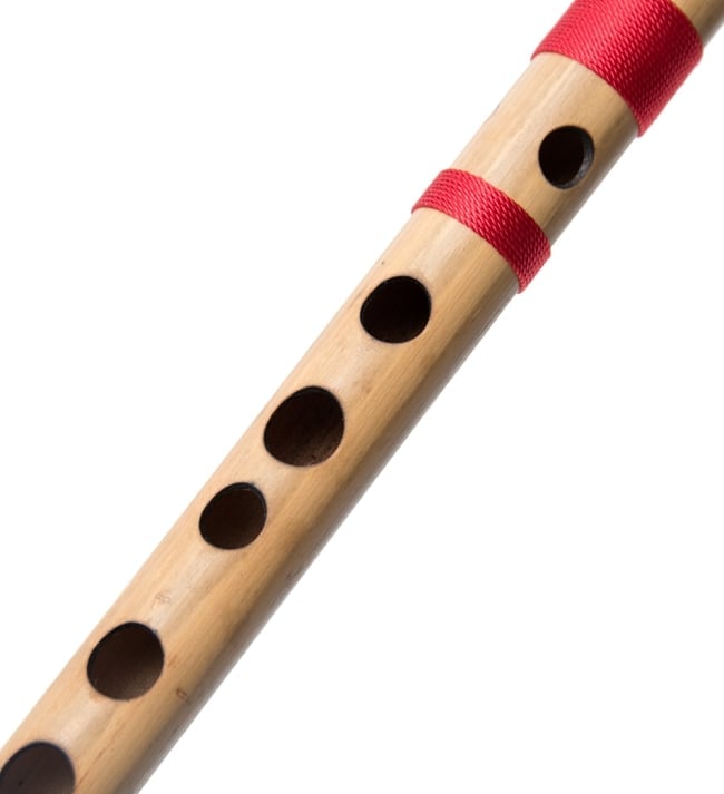 高品質コンサート用バンスリ(G管) 5 - 一部分を拡大しました