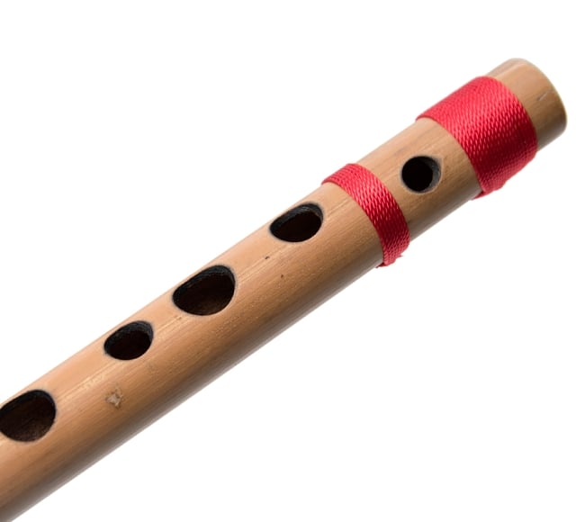 高品質コンサート用バンスリ(G#管) 5 - 一部分を拡大しました