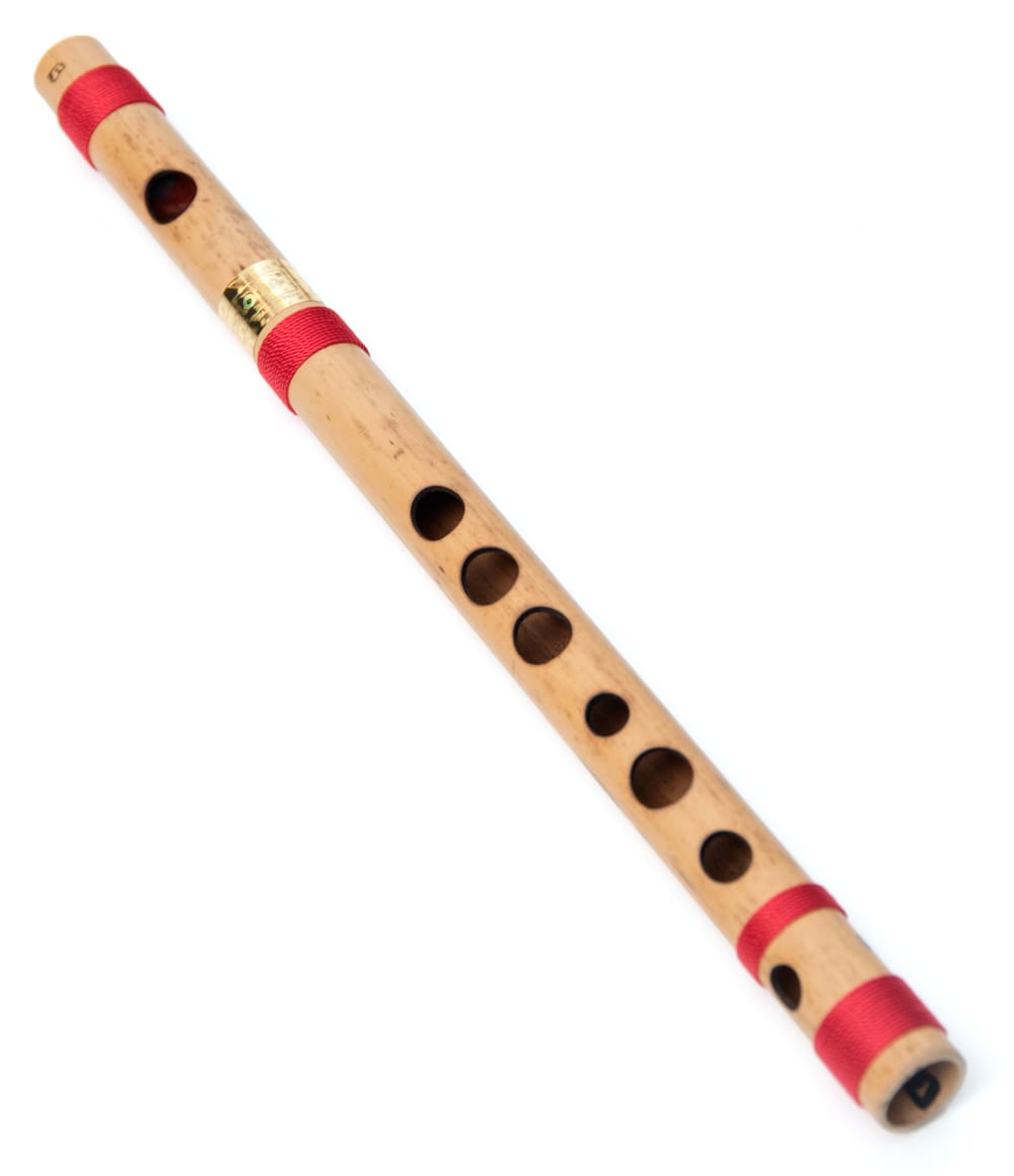 【送料無料】 高品質コンサート用バンスリ(B管) / Bansli インド 管楽器 民族楽器 インド楽器 エスニック楽器 ヒーリング楽器