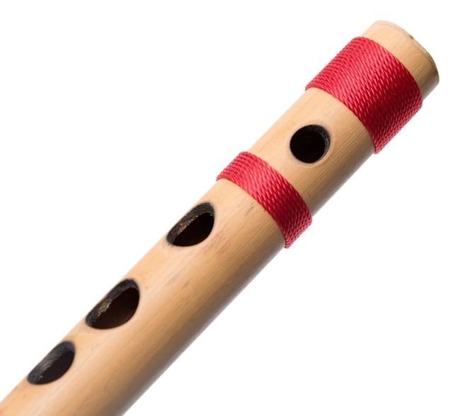高品質コンサート用バンスリ(c管) 6 - 一部分を拡大しました