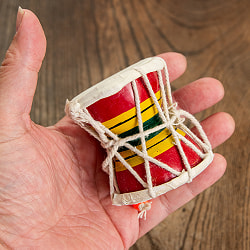 ダムルー シヴァのでんでん太鼓 ミニミニ 高さ6cm - サブ4