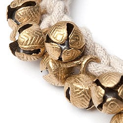 カタック用紐グングル - ベル50個(25個×2本)タイプ - サブ2