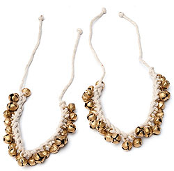 カタック用紐グングル - ベル50個(25個×2本)タイプ - サブ3