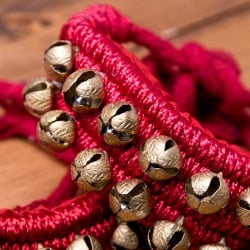 赤紐グングル【両足用-2本セット】- 2列 - サブ2